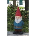 thumbnail image 5 of Bobblehead Gnome with Hands Behind Outdoor Garden Statue - 34", 5 of 6