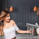 thumbnail image 3 of Secador De Pelo Gris Secador De Pelo Iónico, Secado Más Rápido Y Protege Tu Cabello. Jormftte 220171-2, 3 of 7