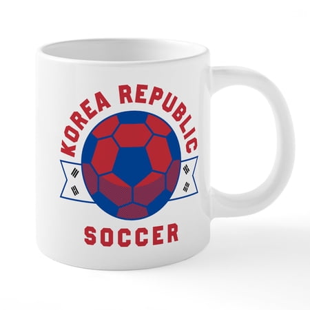 CafePress - South Korea Soccer Mugs - 20 Oz White Ceramic Mega Mug