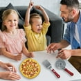 thumbnail image 1 of Accesorios De Casa De Juegos Juego de 6 piezas para cortar pizza, simulación de cocina para niños, regalo de cumpleaños JASKFLY, 1 of 6