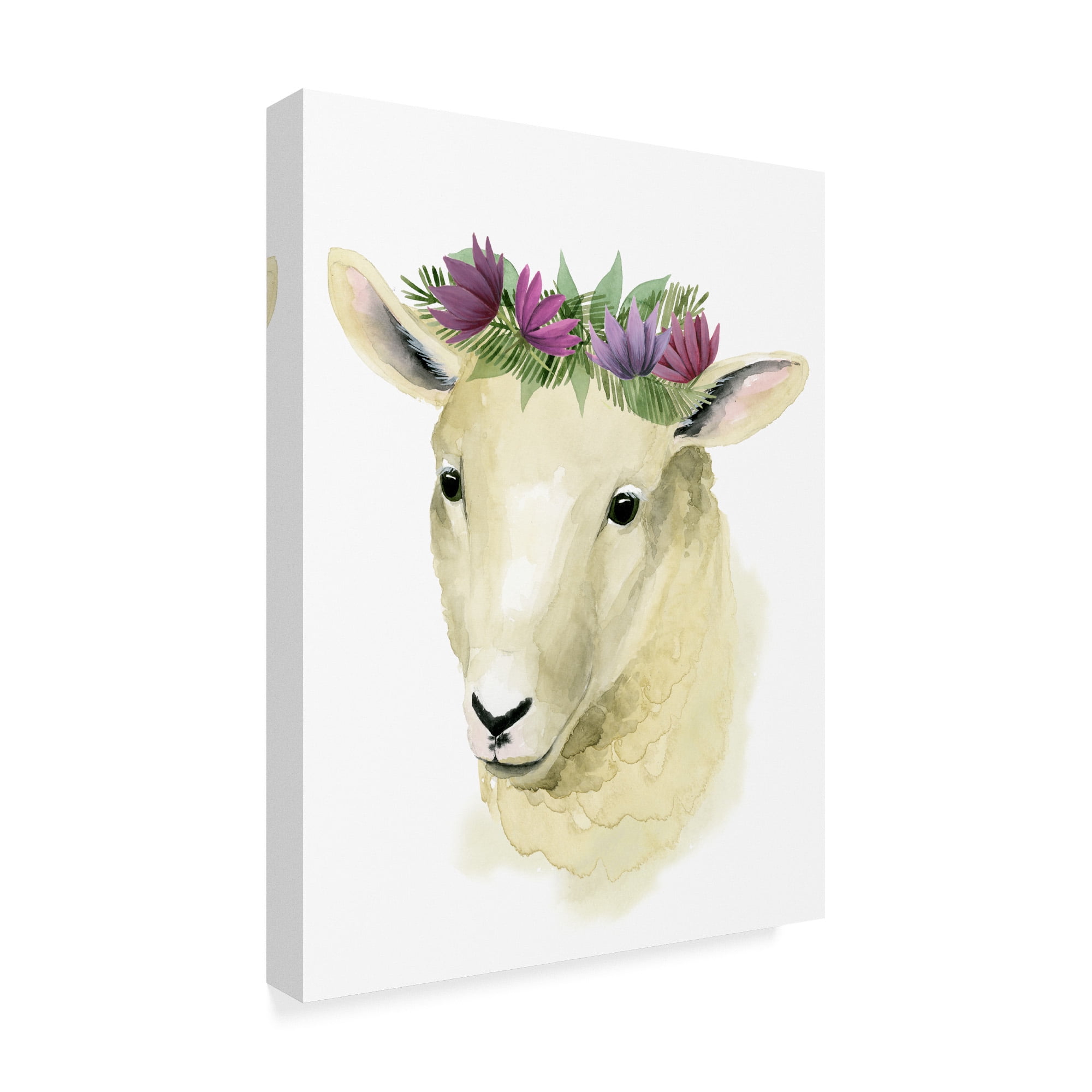 Trademark Fine Art 'Precious Barnyard IV' Canvas Art by Grace Popp