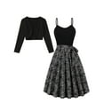 thumbnail image 1 of Birdeem Robe d'Été Mini pour Femmes Mode Décontractée Imprimée Camisole Sans Manches Col en V, 1 of 3