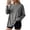 (Basis)Gray, variant on YODETEY Women Oversized Long Sleeve Basic Crewneck Tee, Womens Casual Fit Tops Shirts, Women's Plus Wine,Size XXL