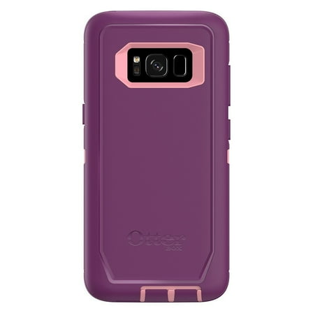 Rugged Protection OtterBox Defender Series for Samsung Galaxy S8 - SCREENLESS Design - Bulk Packaging - Vinyasa Rosmarine/Plum Haze