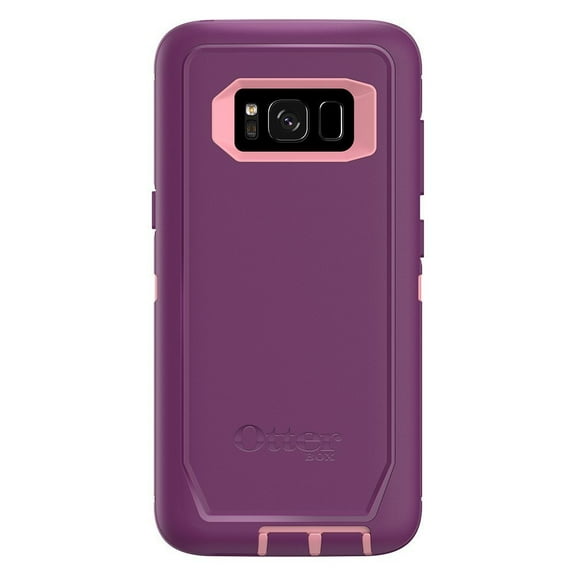 Rugged Protection OtterBox Defender Series for Samsung Galaxy S8 - SCREENLESS Design - Bulk Packaging - Vinyasa Rosmarine/Plum Haze