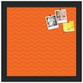 thumbnail image 2 of PinPix ArtToFrames 10x10 Custom Cork Bulletin Board    Poster Board Has a Fabric Style Canvas Finish, Framed in Satin Black (PinPix-517), 2 of 5