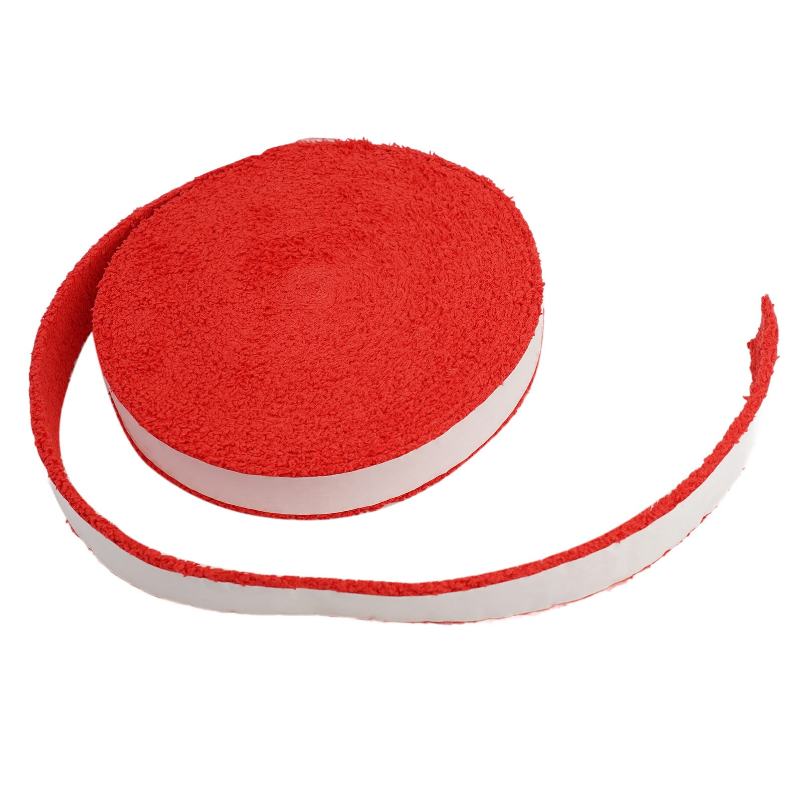 Splihome Badminton Tennis Grip Tape Towel Glue Anti-Slip Racket Grip Sweatband，Red