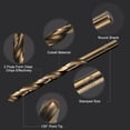 thumbnail image 3 of 3 Paquetes de Brocas de Twist de 9/32", Broca de Acero de Alta Velocidad M35 Cobalto para Metal, 3 of 6