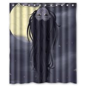 DEYOU Marceline the Vampire Queen Shower Curtain Polyester Fabric Bathroom Shower Curtain Size 60x72 inch