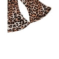 thumbnail image 5 of Inevnen Kid Toddler Baby Girl Summer Sleeveless Romper One Piece Leopard Jumpsuit Bell-Bottomed Flare Pants, 5 of 8