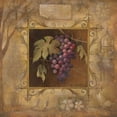 thumbnail image 2 of Vollherbst-Lane, Elaine 12x12 Black Ornate Wood Framed with Double Matting Museum Art Print Titled - Uva Bella Rosa, 2 of 4