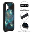 thumbnail image 2 of WIRESTER Shockproof Soft Rubber Cover Case for Samsung Galaxy A32 5G 6.5" 2021, Blue Sky Galaxy Nebula, 2 of 5