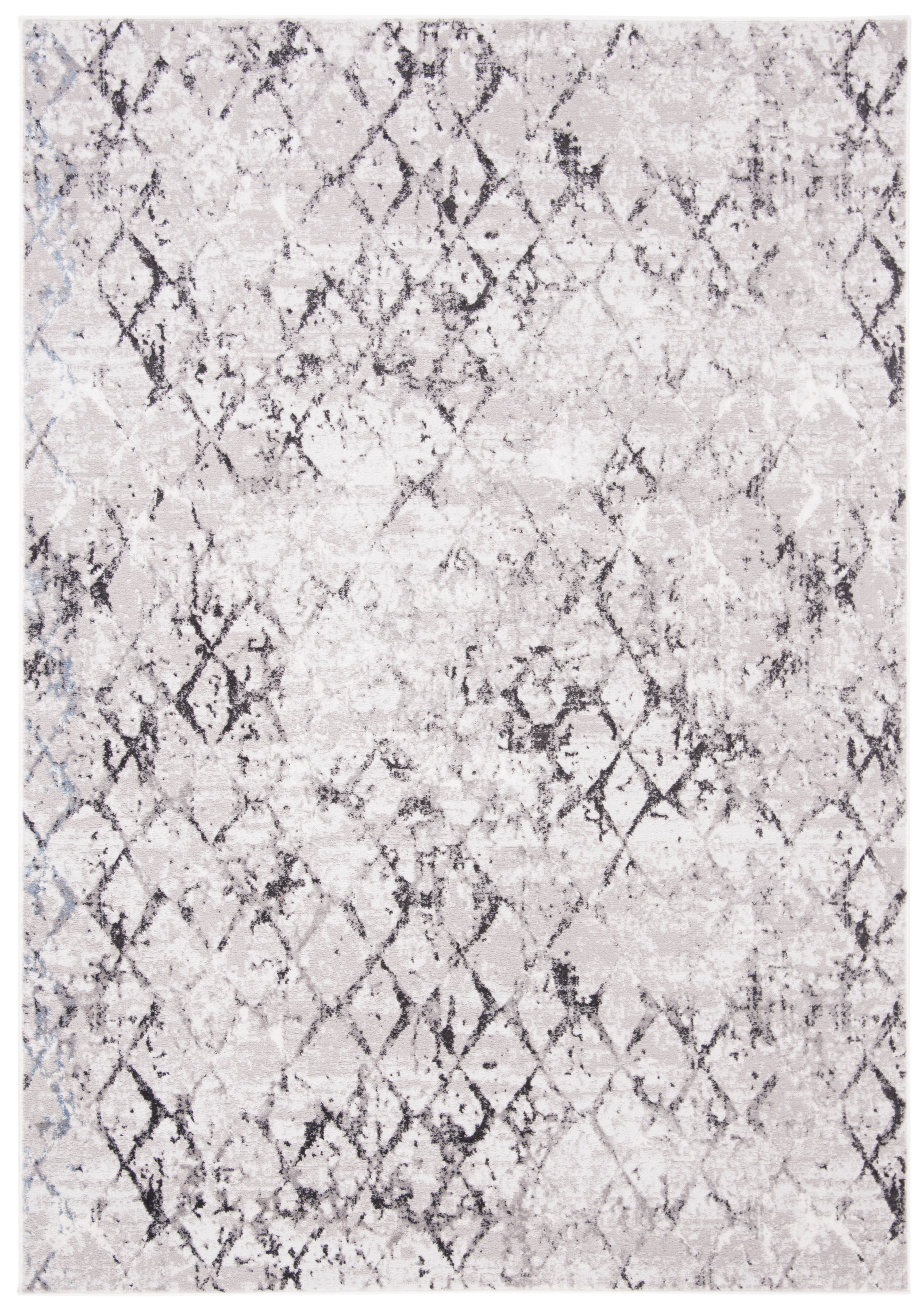 SAFAVIEH Amelia Roslyn Abstract Area Rug, Gray/Light Gray, 5'3" x 7'6"