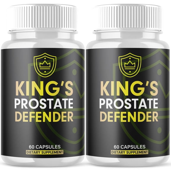King's Prostate Defender Advanced Formula Pills Max Strength Wellness Support Supplement 120 Capsules