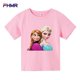 thumbnail image 3 of Linda ropa infantil de Frozen, camiseta de Elsa de moda de verano para niños, camisetas de dibujos animados para bebés, camisetas casuales de manga corta para niñas pequeñas, 3 of 5