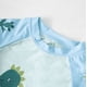thumbnail image 5 of Conjunto de traje de baño de dos piezas para bebés y niños pequeños traje de baño de cangrejo traje de baño con sombrero UPF 50+, 5 of 6