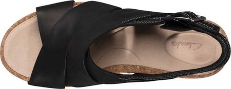 clarks flex sand wedge sandal