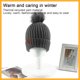 thumbnail image 4 of Gorro para mujer, hombre, gorro de invierno, gorros con puños para mujer, gorros cálidos, 4 of 5