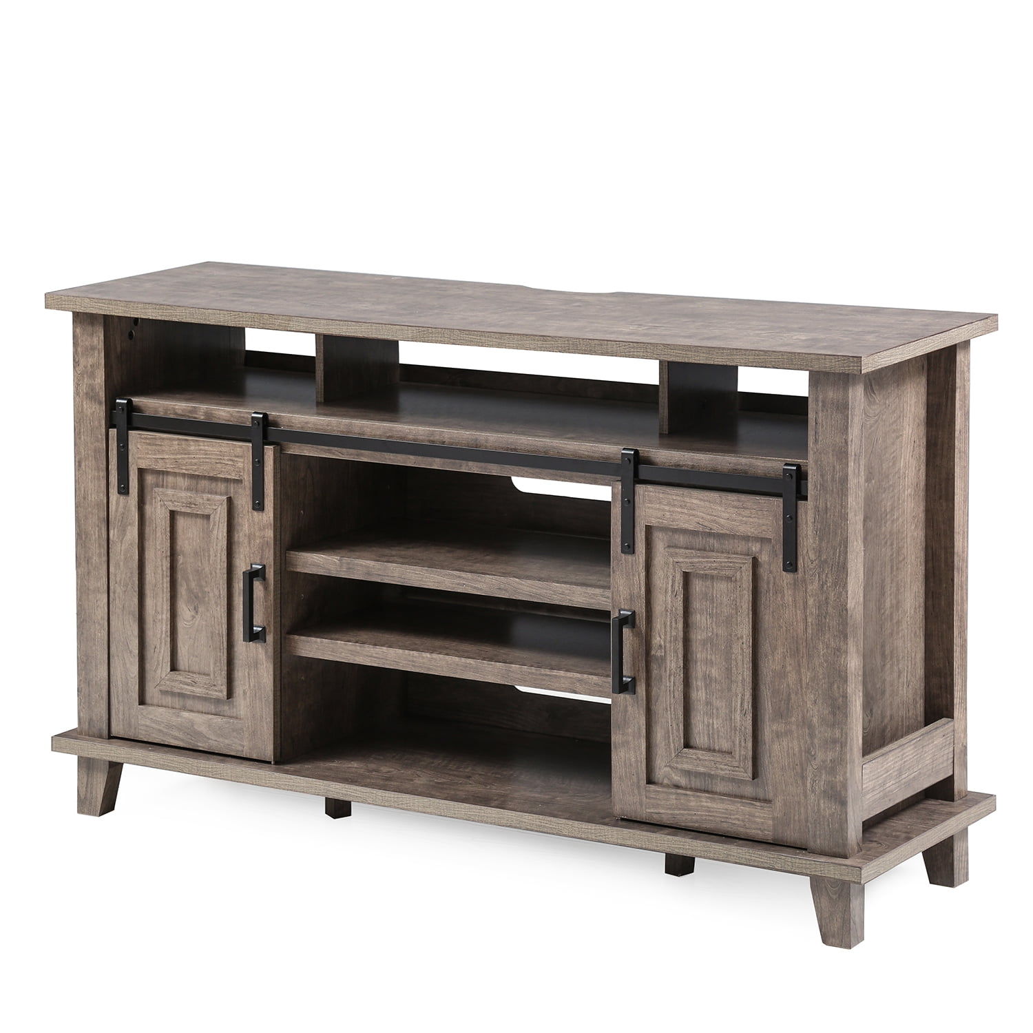 Wampat Vintage Design Farmhouse Sliding Barn Door Wood Tall Universal