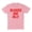 Pink, variant on Bearded and Jolly Shirt Unisex Small White