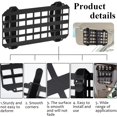 thumbnail image 4 of shiyou-Auto Vehicle Rigid MOLLE Panel Metal Car Sun Visor Organizer MOLLE Tactical Visor Organizer Tactical Gear Storage Visor Cover Holder Compatible MOLLE Pouches EDC Tools (12 x 5.8 Inch), 4 of 4