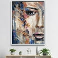thumbnail image 3 of Designart Portrait Of A Young Woman IV FLOAT FRAME WALL ART, 3 of 4