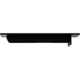 thumbnail image 4 of Ekena Millwork 3"W x 14"D x 2"H Heaton Hidden Support Steel Bracket w/ 10" Support Depth, Powder Coated Black, 4 of 11