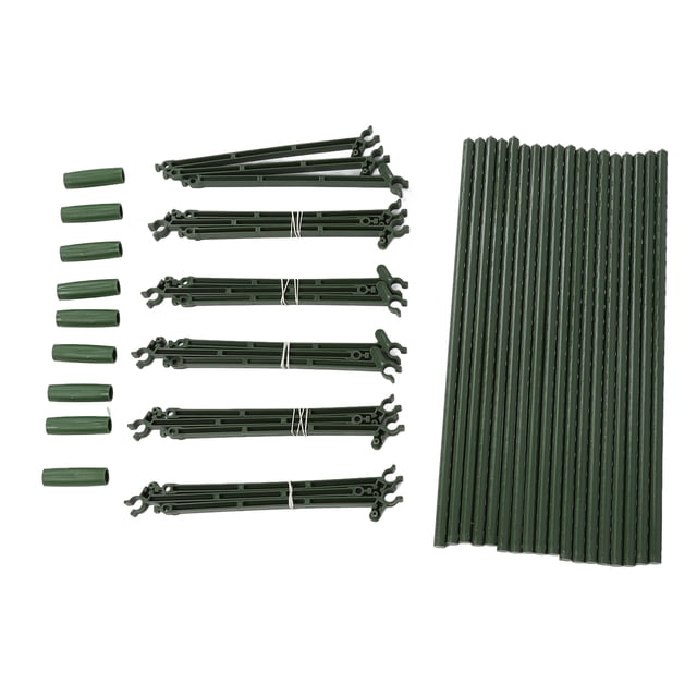 Cage à Tomates, Piquets Réglables Robustes Support Triangulaire pour Plantes Cage de Support en Acier pour Pots de Jardin Intérieur Extérieur