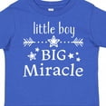 thumbnail image 4 of Inktastic Little Boy, Big Miracle Boys Toddler T-Shirt, 4 of 5