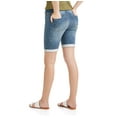thumbnail image 2 of No Boundaries Juniors' pull-on bermuda soft denim shorts (up to 2xl), 2 of 2