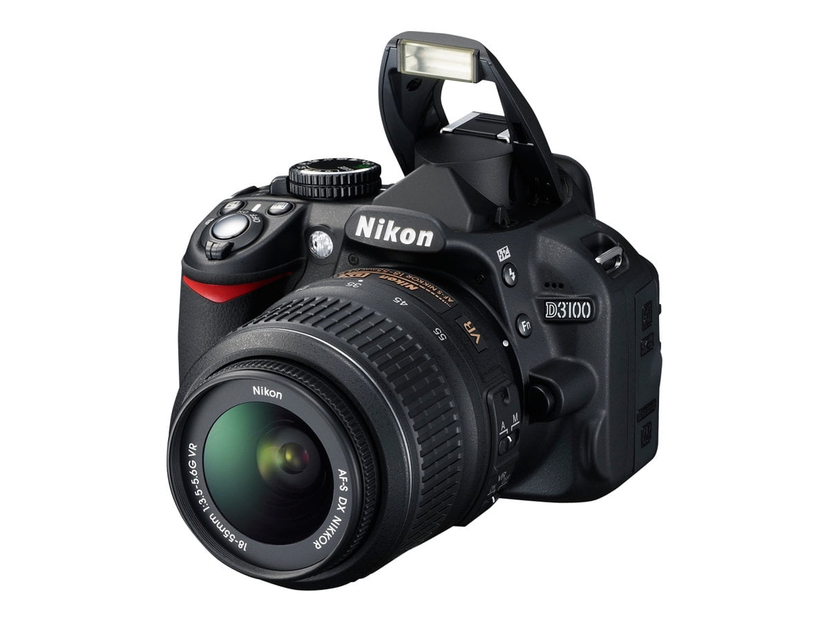 Nikon D3100 DSLR Camera with 18-55mm Lens, 14.2MP APS-C Digital