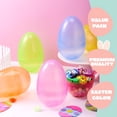 thumbnail image 3 of Huevos de Pascua de plástico JOYIN Jumbo de 7 pulgadas, 6 colores, 12 unidades, 3 of 9