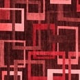 thumbnail image 1 of Ahgly Company Machine Washable Indoor Square Oriental Red Modern Area Rugs, 7' Square, 1 of 4