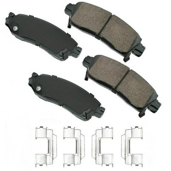 Disc Brake Pad Set Fits select: 2009-2017 CHEVROLET TRAVERSE, 2002-2009 CHEVROLET TRAILBLAZER