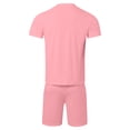 thumbnail image 6 of Short Sets for Men 2 Piece Mens T-Shirts and Shorts Summer Set Beach Outfits Mens Matching Set, 6 of 6