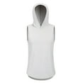 thumbnail image 2 of CaComMARK PI Mens Tank Top Sleeveless Hoodie T-Shirt Summer Casual Shirt Muscle Tee Fitness Vest Bodybuilding Workout Tank Tops Gray M(M), 2 of 4