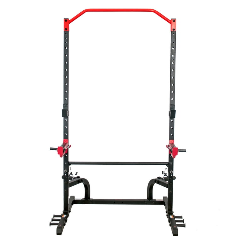 Sunny Health Fitness Pull Up Bar Attachment for Power Racks and