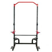 Sunny Health Fitness Pull Up Bar Attachment for Power Racks and Gym Cages, Cage Attachment, SF-XFA001