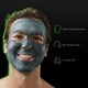 thumbnail image 4 of Máscara facial de arcilla Tiege Hanley, desintoxicante, 60 ml, paquete de 2 unidades para hombres, 4 of 6