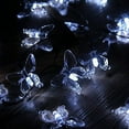 thumbnail image 5 of Butterfly String Lights, 5m 20LED Outdoor Solar Powered String Light 8Mode Indoor for Garden Home Wedding Party Christmas Lighting Decoration, 5 of 7
