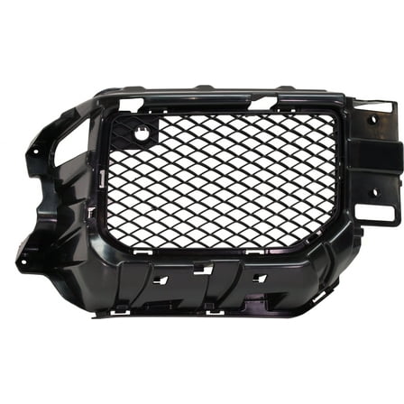 Bumper Grille Compatible With 2016-2017 Mercedes Benz G550 2013-2017 G63 AMG Front, Right Passenger Textured Black