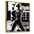 thumbnail image 3 of Designart 'Black and White Cyborg Body II' Modern Framed Canvas Wall Art Print, 3 of 5