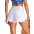 thumbnail image 2 of Shorts de baño CRZ YOGA clásico tiro alto 7.5 cm blanco XS, 2 of 6