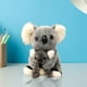 thumbnail image 1 of Animal de peluche Mamá sostenga un pequeño juguete de peluche Koala, colchado de tiros, koala oso huggable juguete relleno koala peluche para regalos gris, 1 of 8