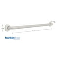 thumbnail image 2 of Franklin Brass 5736PS 36" Grab Bar Concealed Mount 1 1/4" OD Peened Steel Finish, 2 of 3