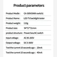 thumbnail image 4 of TFixol CA-300V Portable LED Lamp Beads Light Bar TV Backlight Tester LED Strips Beads Lamp Board Test Tool Capacitance Diode Voltage Testing with Switch, 4 of 7