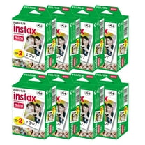 Fujifilm 2x10 Film Mini Instax Film Pack - 8 Packs - 160 Exposures