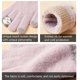 thumbnail image 3 of 2 pares de guantes de invierno cálidos para mujer con pantalla táctil, guantes térmicos de punto con forro polar de lana para clima frío, 3 of 6