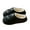 Black, variant on Lovskoo 2024 Women's And Men's Slippers Bread Couple Style Bread Thick-Soled Fall And Winter Tthickened Cotton Slippers Black