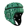 thumbnail image 1 of Casco de rugby, casco de fútbol, ​​gorra ajustable para scrum, gorra deportiva, protector de cabeza de rugby para entrenamiento de partidos, , Verde, 1 of 8